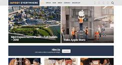 Desktop Screenshot of improveverywhere.com